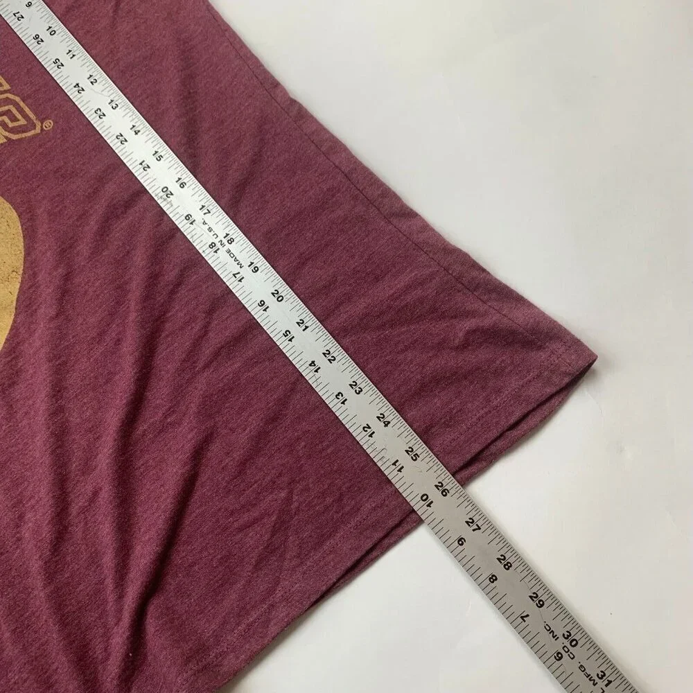 National Collegian Womens top Florida State University Seminoles Size L Maroon